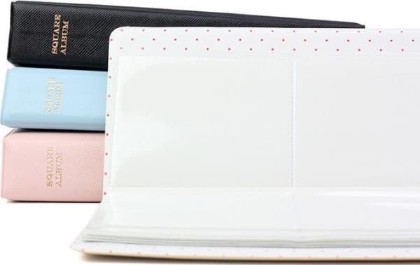 LoveInstant Album Na 64 Zdjęcia Do Instax Square Sq1 Sq6 Sq20 - Cremeowy