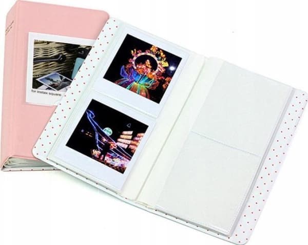 LoveInstant Album Na 64 Zdjęcia Do Instax Square Sq1 Sq6 Sq20 - Cremeowy