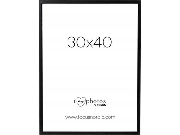 Ramka Focus Focus Rock Black 30x40