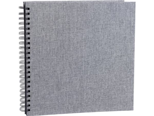 Focus Focus Base Line Canvas Wire-O 30x30 Grey w. Black Sheets