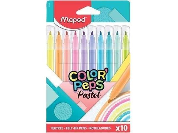 Maped Colopeps Pastellfärgad penna 10 färger