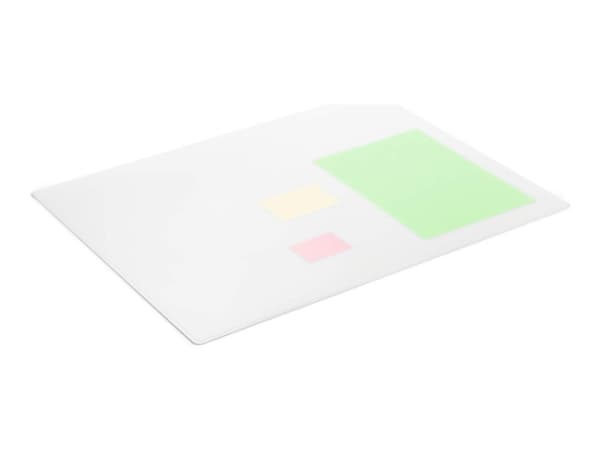 DURABLE - Skrivebordsmatte med gjennomsiktig belegg: 65 x 50 cm - polypropylen (PP) - gjennomsiktig