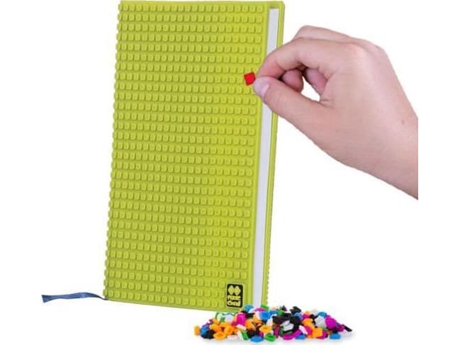 Pixie Crew Notebook A5 Lines Neon with yellow panel