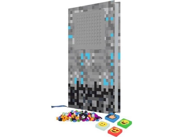 Pixie Crew Notebook A5 lined Checkered with gray panel