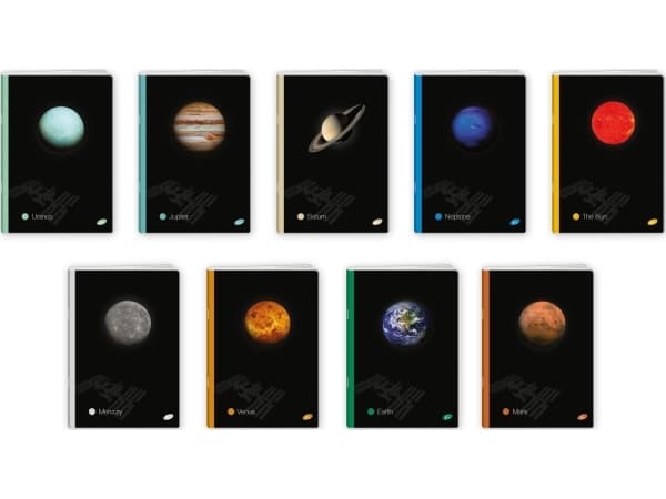 Elisa Zeszyt A5/60K linia PLANETS (10szt)