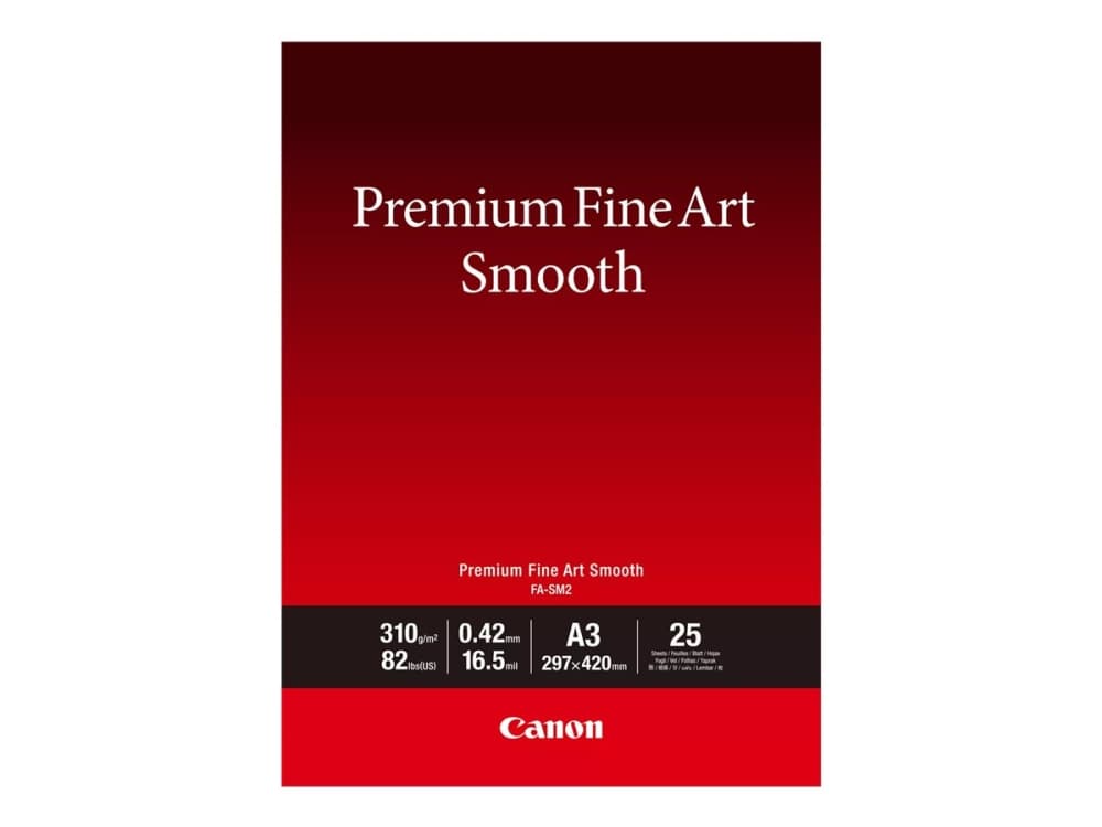CANON FA-SM2 A3 25Sheets Premium Fine Art Smooth Paper