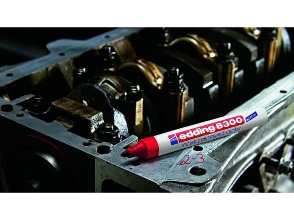 edding 8300 industry - Markør - permanent - svart - 1.5-3 mm