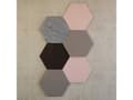 Miniatyrbilde 5 av 5: Lydabsorbent Honey EcoSUND, 600x520x50 mm Hvid, tekstil lamineret