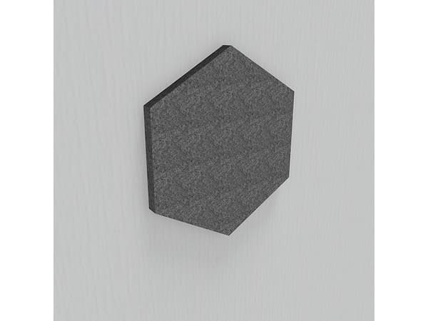 Lydabsorbent Honey EcoSUND, 600x520x50 mm Grå, uden tekstil