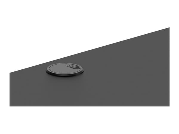 DELTACO Gaming DT410 - Skrivbord för sittande/stående - elektrisk höjdjustering - svart