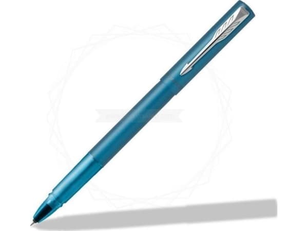 Parker Vector XL, Tynn penn, Teal, Rustfritt stål, Kromfarget, 1 stykker