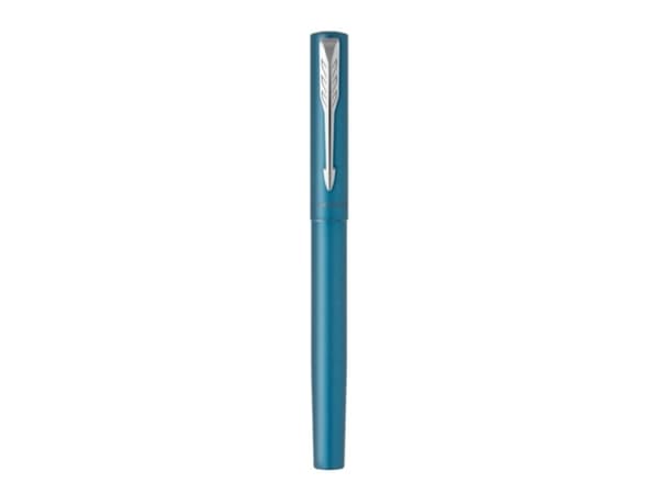 Parker Vector XL, Tynn penn, Teal, Rustfritt stål, Kromfarget, 1 stykker