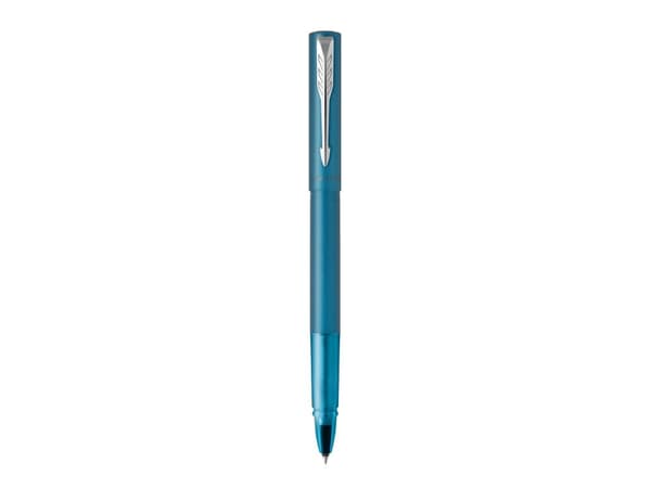 Parker Vector XL, Tynn penn, Teal, Rustfritt stål, Kromfarget, 1 stykker