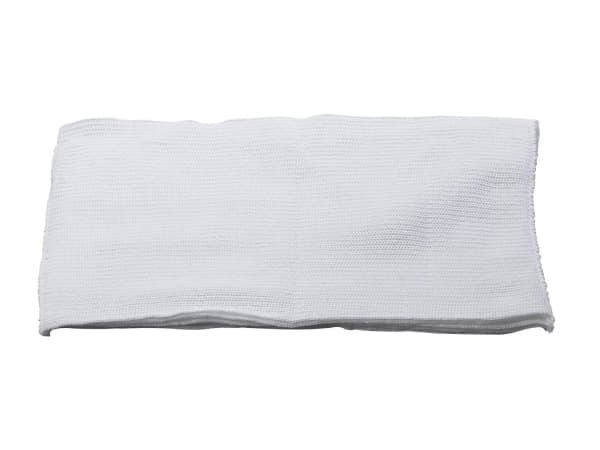 Cleanline disktrasa stickad vit 25x45cm 5 st/pack