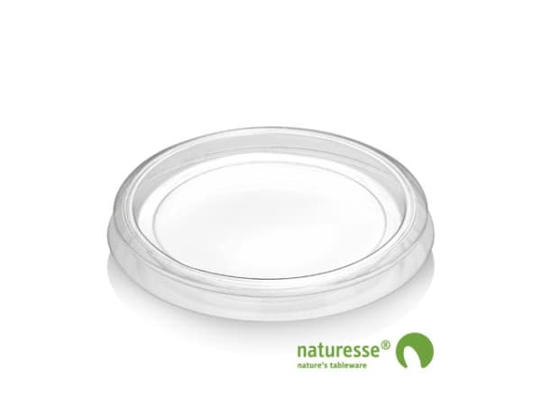 Låg til dressingbæger PLA Ø70mm 100stk/pak - (100 stk.)
