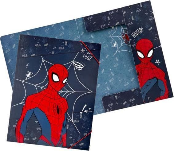 Cass film Folder A4 Closed with Spiderman Erasers