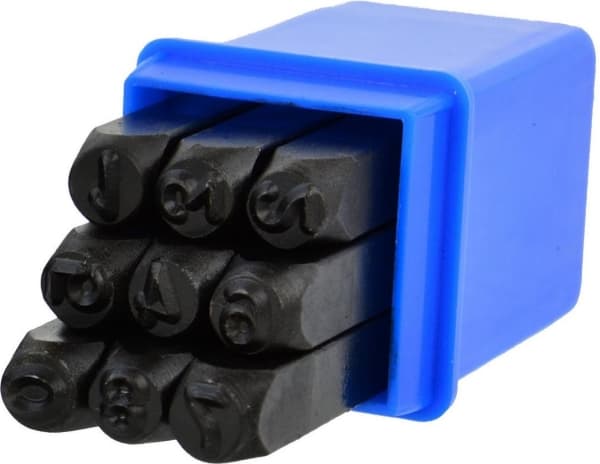 Geko Numeratorsiffror 6mm/9el (50)