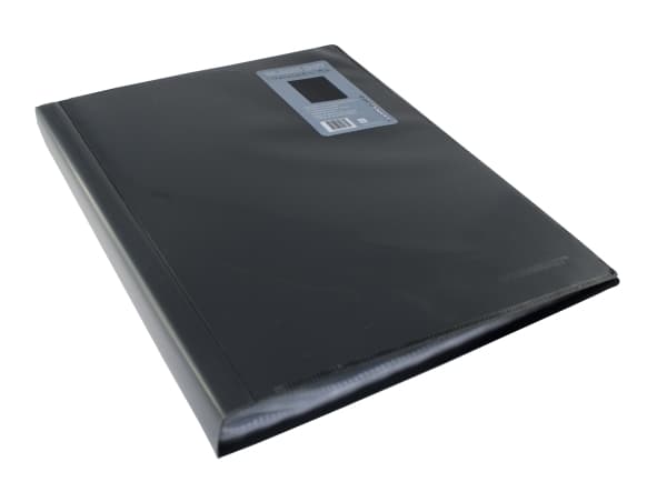 Demo-mappe A4 x 40+ lommer, svart25x310x240mm 0,268 kg (1 stk)