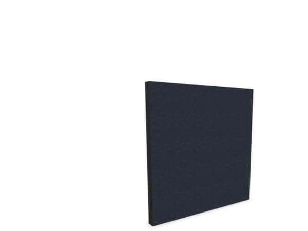 Ljudabsorbent Sound Off EcoSUND Wall, 800x800x50 mm Svart, textillaminerad