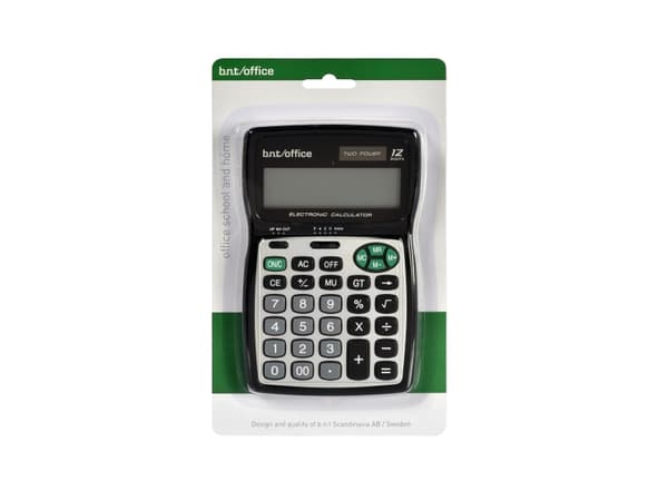 Bordregner bnt/Office 80 12 cifre