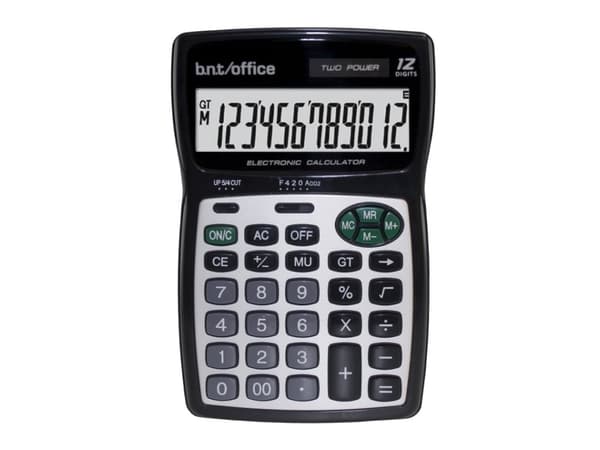Bordregner bnt/Office 80 12 cifre