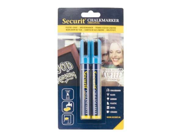 Securit BL-SMA510-BU, Blå, Kule, 2 stykker