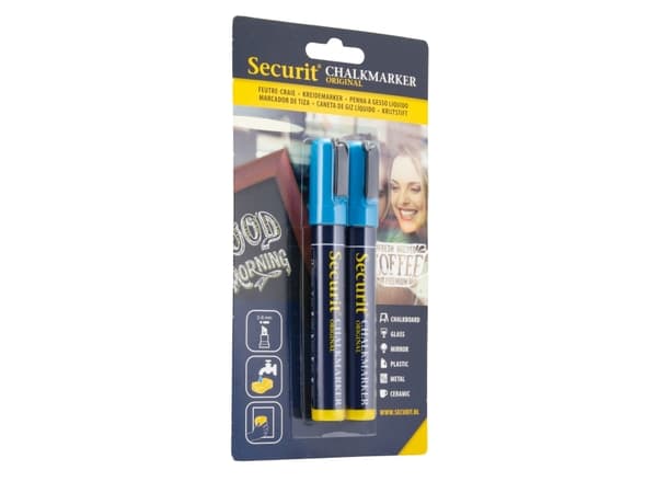 Securit BL-SMA510-BU, Blå, Kule, 2 stykker