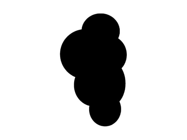 Securit FB-CLOUD, Svart