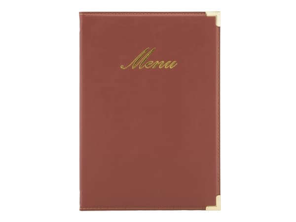 Securit MC-CRA5-WR, A5, Metall, PU-plast, Röd, Matt, Lack, Plast, Rundade hörn