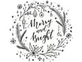 Miniatyrbild 1 av 5: Securit® A2 windoodle Julevindue design