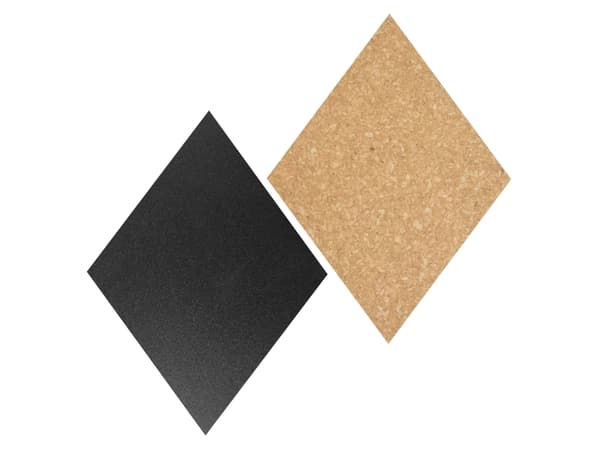 Securit® Diamant kridt og kork opslagstavler