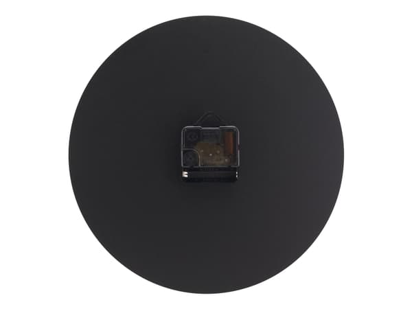 Securit® silhuet Ur tavle i sort