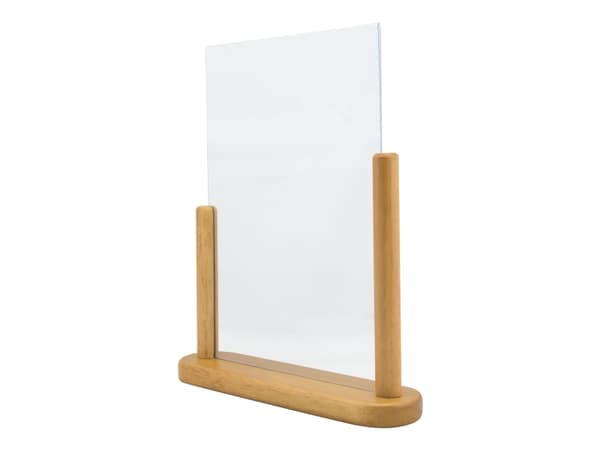 Securit® A4-julisteiden kehys massiivista teak-puuta