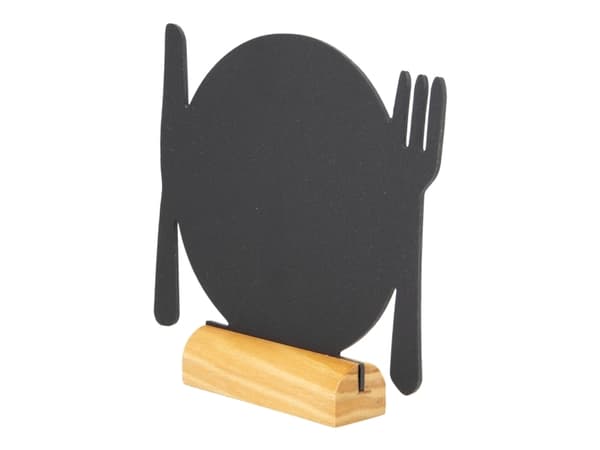 Securit® tre mini bordtavler i sort