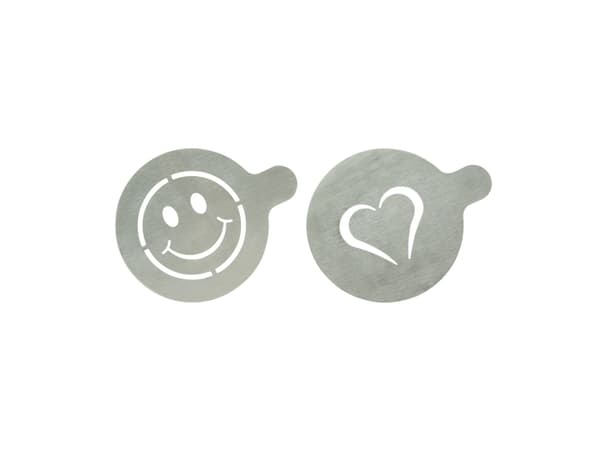Securit® kaffestencils i rustfrit stål