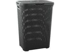 Curver Style 2045061 Plast skittentøyskurv Antrasitt 40L