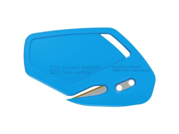 Martor 746912.12 MARTOR SIKKERHEDSKNIV SECUMAX CARDYCUT NR. 746912, 10 i karton 10 stk