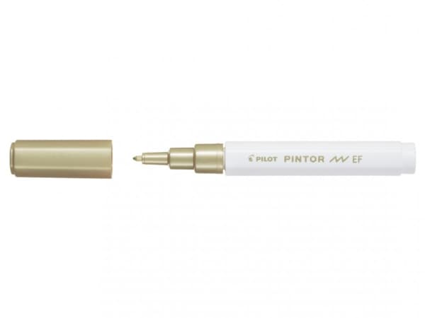 Pilot PERMANENT MARKER ROUND GOLD PINTOR PT-EF-GD