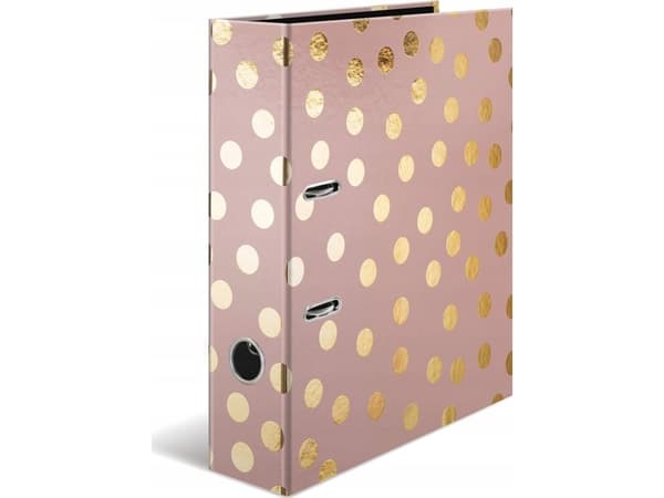 HERMA 7057, A4, Kartong, Guld, Rosa, 7 cm, 285 mm, 315 mm
