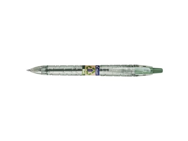 Ball pen, Pilot Ecoball, 0,27MM, green 621611, pack of 10 pieces - (10 stk.)