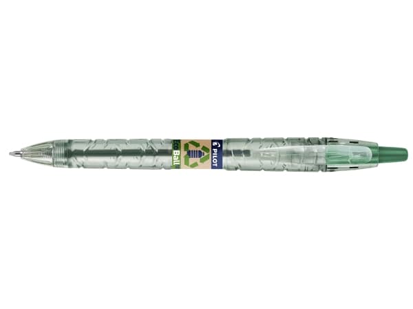 Kulspetspenna Pilot EcoBall green Grön/miljövänlig 1,0mm slaglängd 0,27mm - (10 st.)