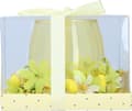 Miniatyrbilde 1 av 2: Articasa - Varmeapparat / telys i glass, 11 cm, gavepapir