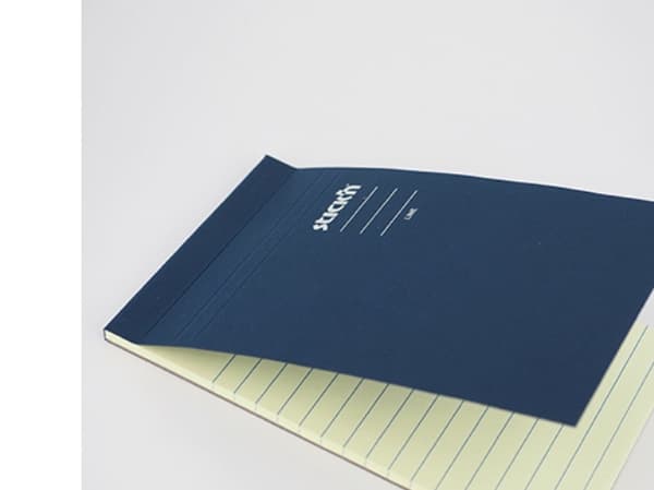 Notes Stick'N memo gul m/linier m/selvkl. ark 190x114mm 50ark/blok