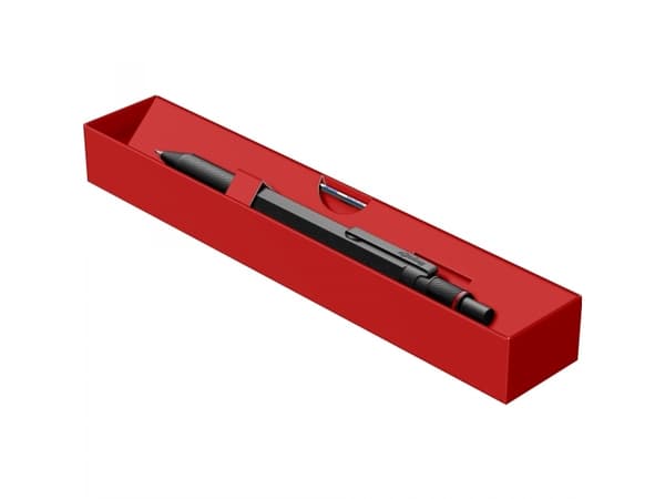 Rotring 2164108, Svart, mässing, Svart, Blå, Röd, Hexagonal, Stål, 0,5 mm