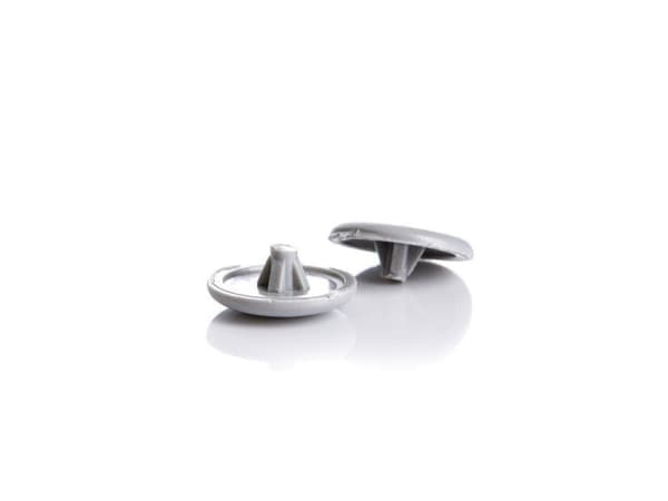 Haushalt Wood Screw Lid Dm/D24 Gray 12Mm (100) Hh
