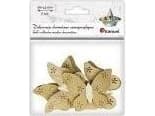 Titanum Wooden self-adhesive butterflies 56x43mm 6pcs