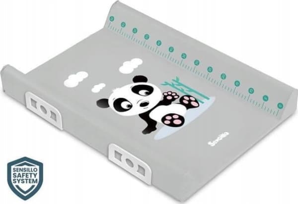 Sensillo Pehmustettu CONVERTER SAFE 70 CM AFRICA PANDA Harmaa 13602/0734