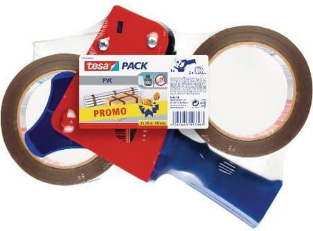 tesa Tape-rulle 57108-00-01 Brun Rulle Bredde (max.): 50 mm Med klingebeskyttelse