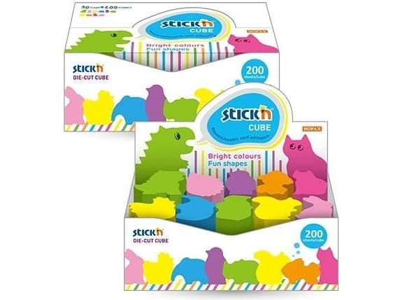 Stickn kuutiot mini eläinmuodot (30kpl) mix