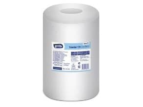 Håndklæderulle Grite 1-lag Ø13.5xB20cmxL120m U/Hylse Genbrug Natur,12 rl/krt